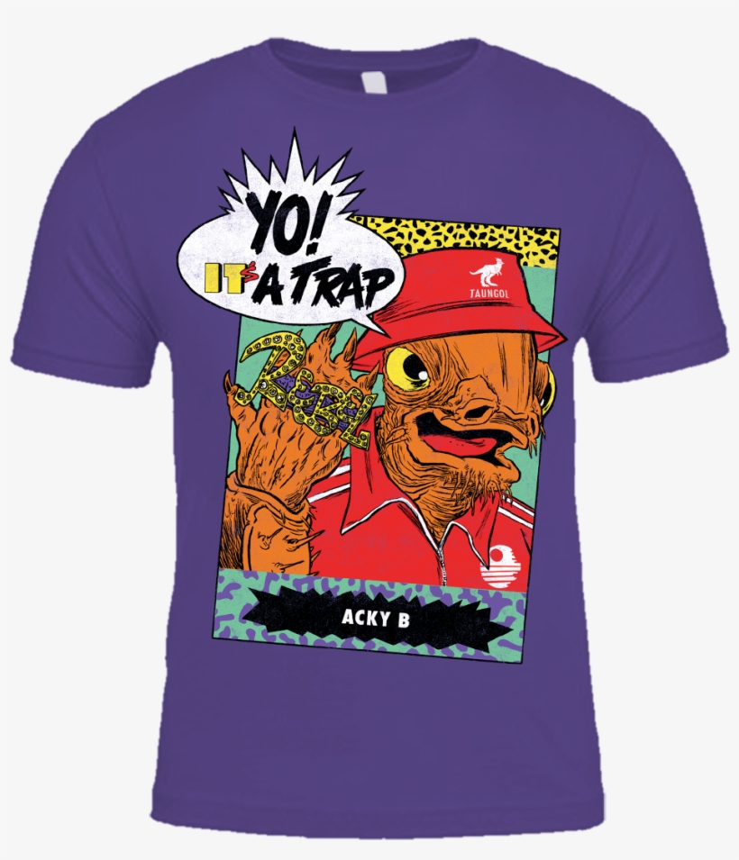 Image Of Yo It's A Trap T-shirt - We Here T Shirt, transparent png #4041393