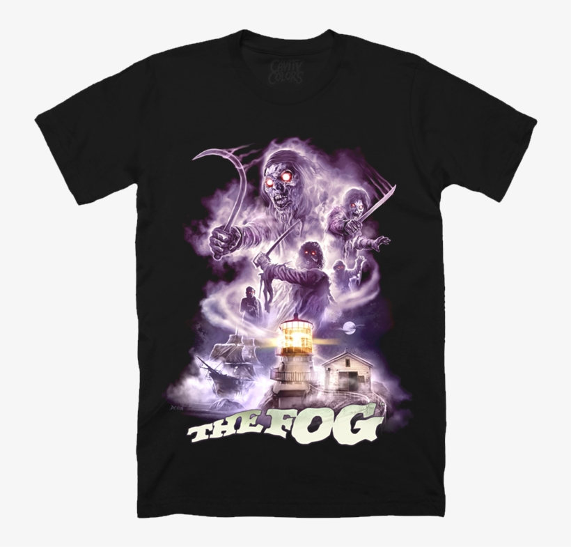 The Fog - T-shirt - Cavity Colors Evil Dead, transparent png #4042113