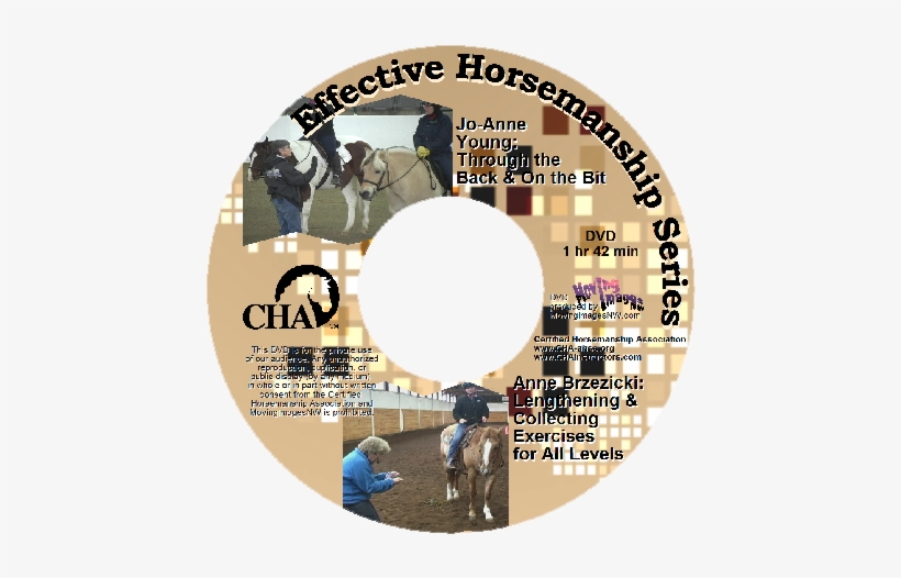 Through The Back And On The Bit Dvd Cover - Cha, transparent png #4042346