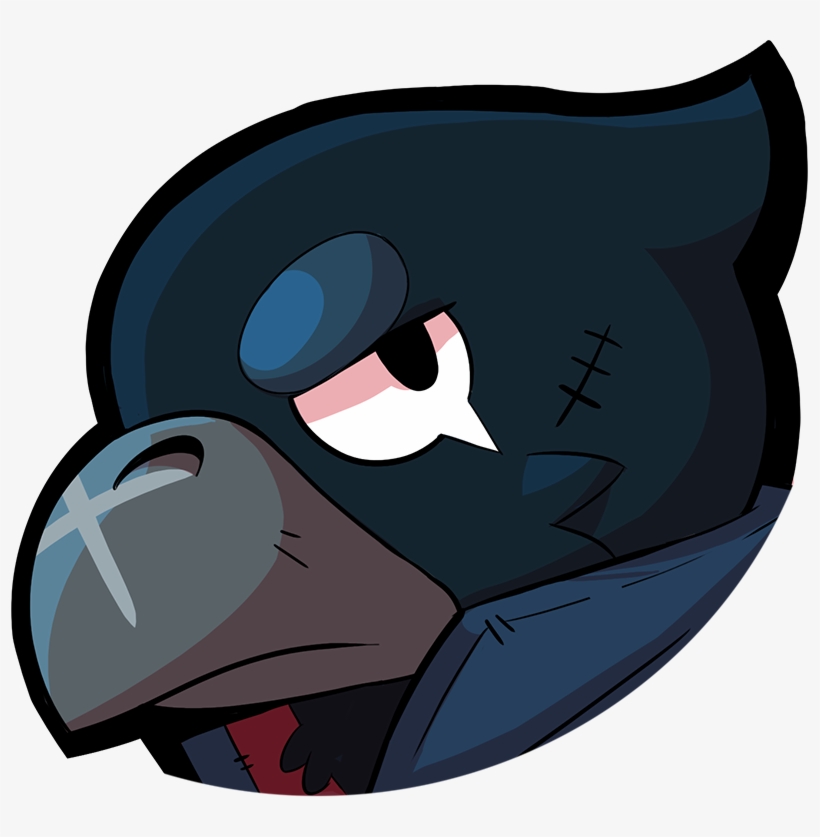 Brawl Stars Wiki - Crow Portrait Brawl Stars, transparent png #4042406