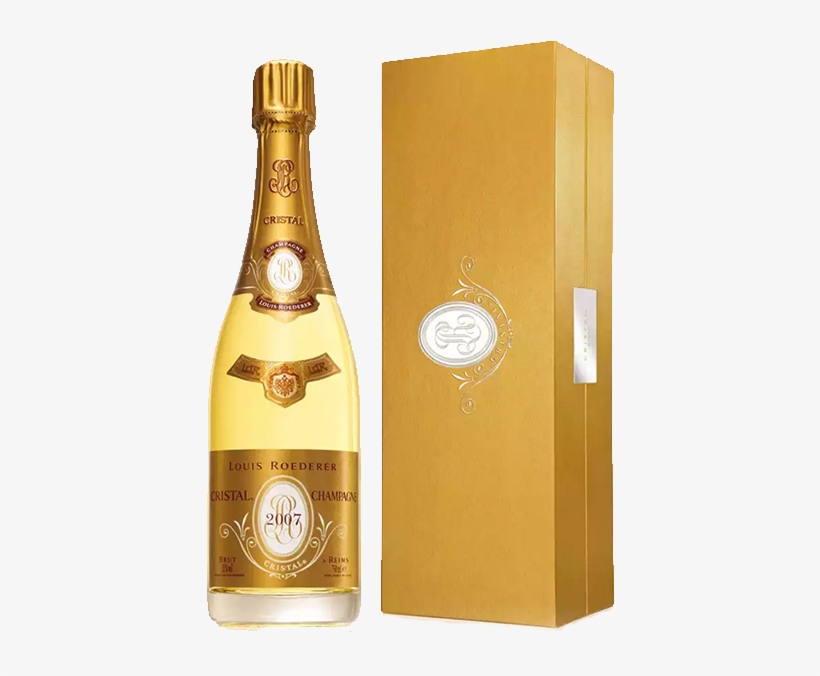 Louis Roederer Cristal - Champagne Louis Roederer 2007, transparent png #4042449