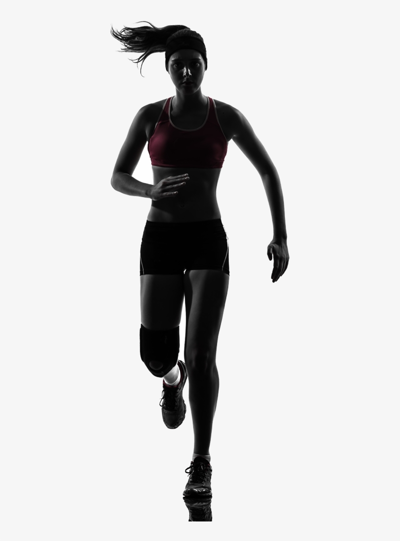 Fitness Man - Transparent Man Runner Silhouette, transparent png #4042612