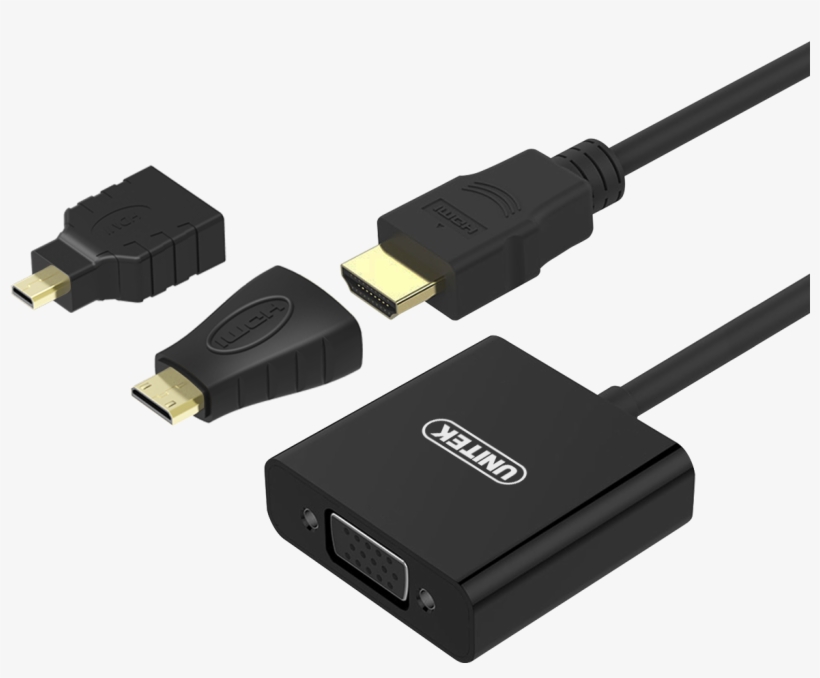 Hdmi To Vga Converter - Hdmi, transparent png #4042613