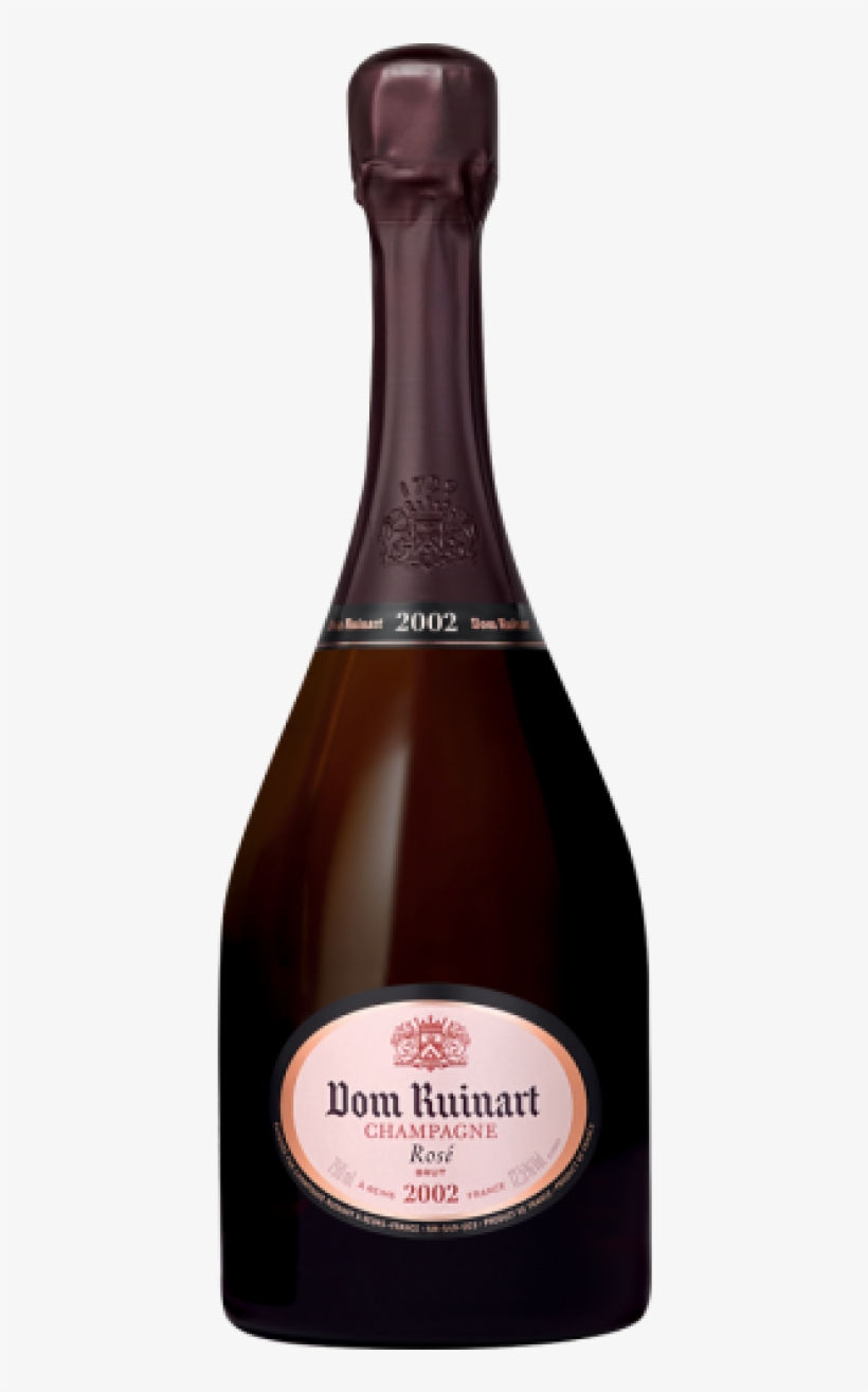 Dom Ruinart Rose 2002 Champagne - Dom Ruinart Rose 02 750ml, transparent png #4042727