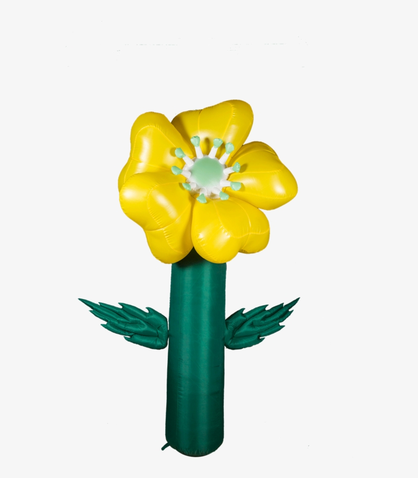 Inflatable Flower Single Stem, transparent png #4043028