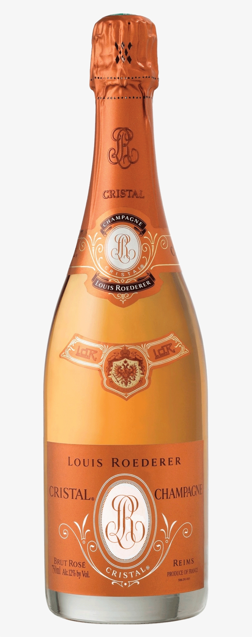 Louis Roederer Cristal Rosé - Cristal Champagne Rosé 2002, transparent png #4043073
