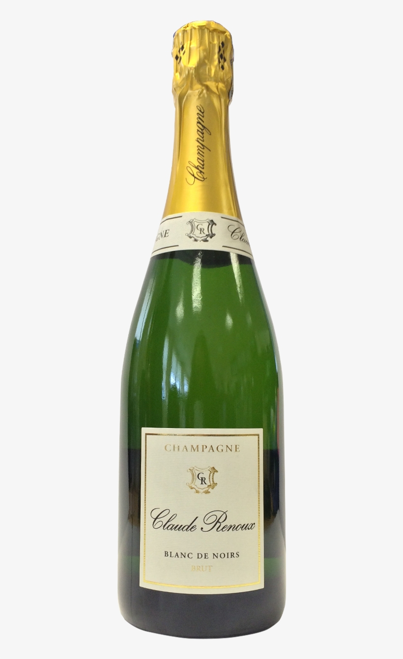 Claude Renoux Blanc De Noirs Nv Title= - Glass Bottle, transparent png #4043120