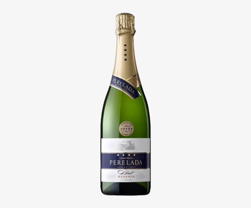 Castillo Perelada, Cava Brut Reserva - Castillo Perelada Brut Reserva Cava Nv 75cl Bottle, transparent png #4043275