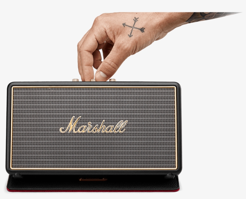 Stockwell With Flip Cover - Marshall Stockwell Bluetooth Portable Wireless Speaker, transparent png #4043474