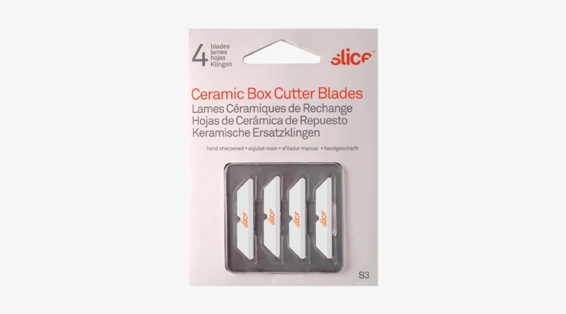 Slice Products Slice 10404 Replacement Blades, Box, transparent png #4043718