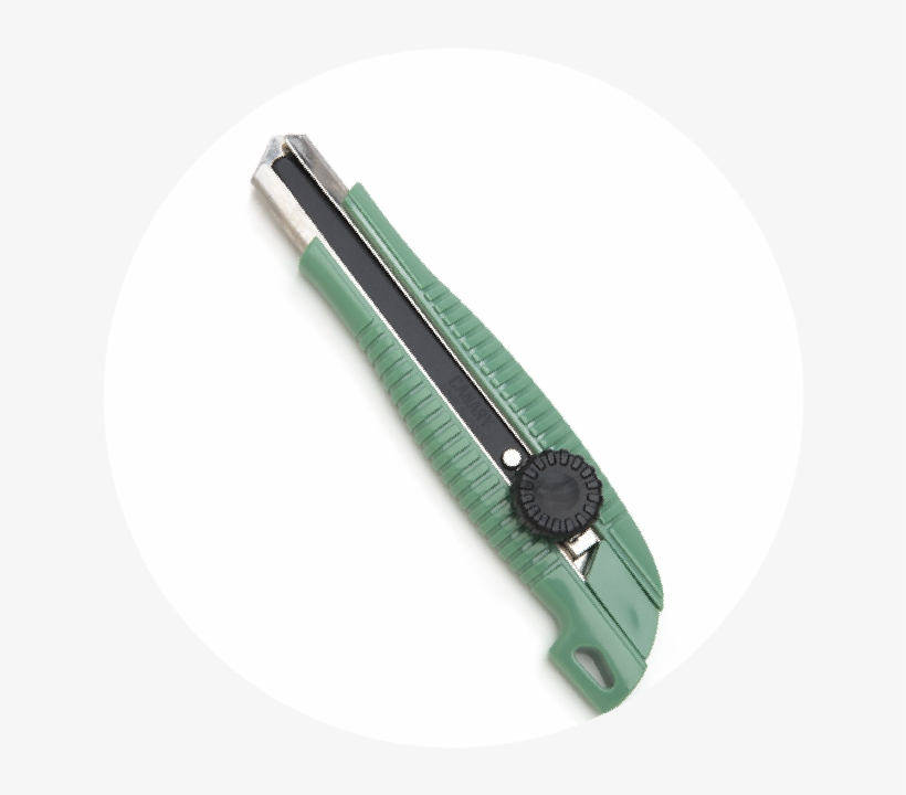 Canary Serrated Blade Utility Knife Pro 3" Blade / - Marking Tools, transparent png #4043747