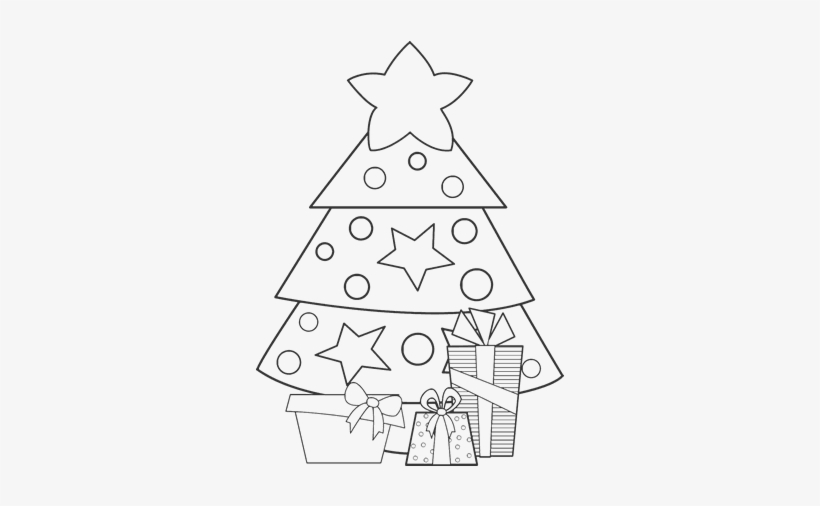 Dibujo De Regalos De Navidad 2 Para Colorear - Dibujos De Navidad Faciles -  Free Transparent PNG Download - PNGkey