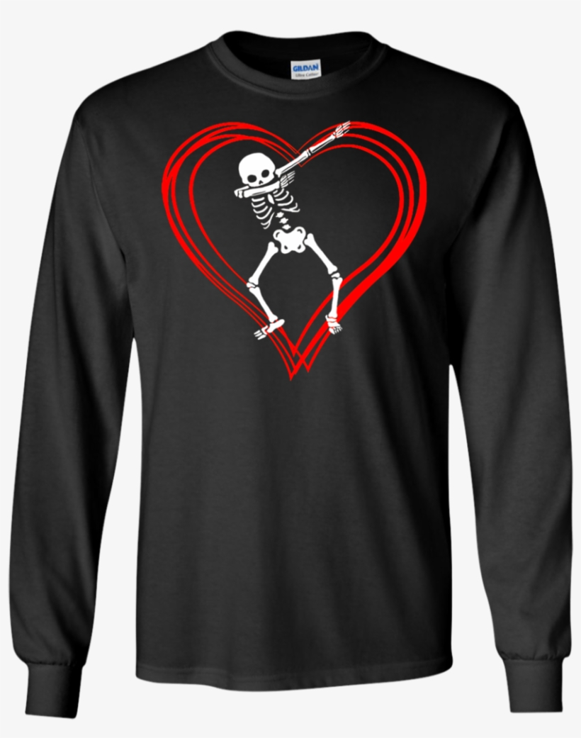 Cool Dabbing Skeleton Shirt Dab Hip Hop Valentine Day - Black Gucci Shirt Tiger, transparent png #4044477
