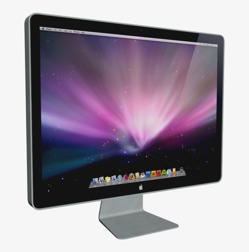 Cinema Display By Apple - Apple Cinema Display, transparent png #4044479