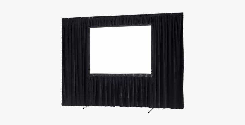 Hay Dos Tipos De Sets De Cortinas - 6 X 8 Fastfold Screen, transparent png #4044481