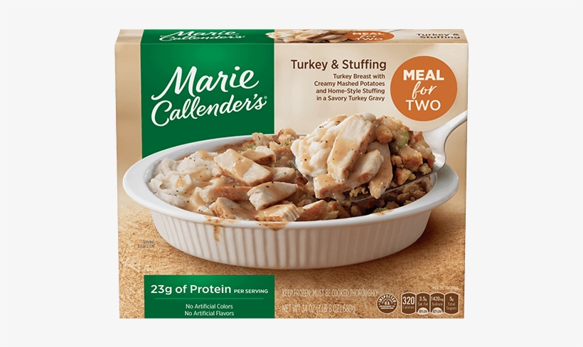 Turkey And Stuffing - Marie Callender's Mac And Cheese, transparent png #4044802