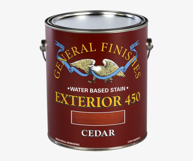 General Finishes Cedar Exterior 450 Water Based Wood - General Finishes Qxsg Exterior 450 Clears, Semi-gloss,, transparent png #4045370