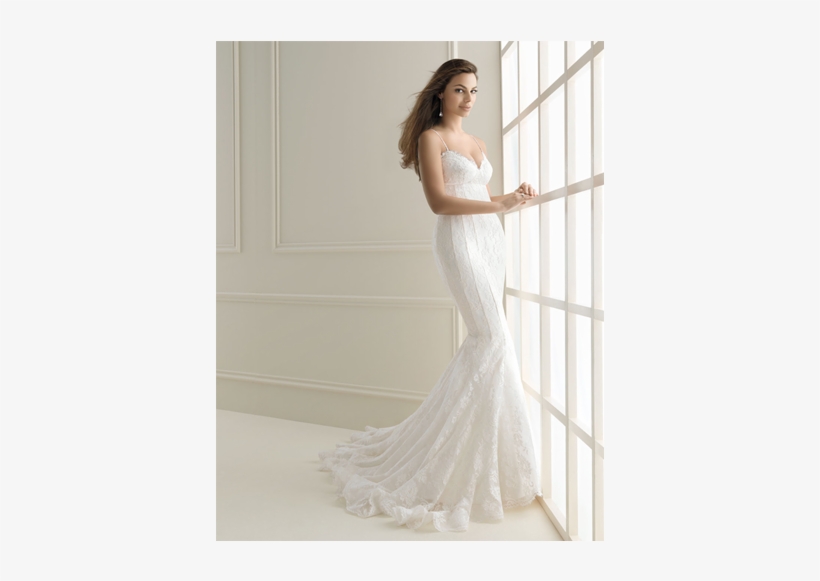 /dress16/all Wedding Dresses/sexy Trumpet Merma - Spaghetti Strap, transparent png #4045487