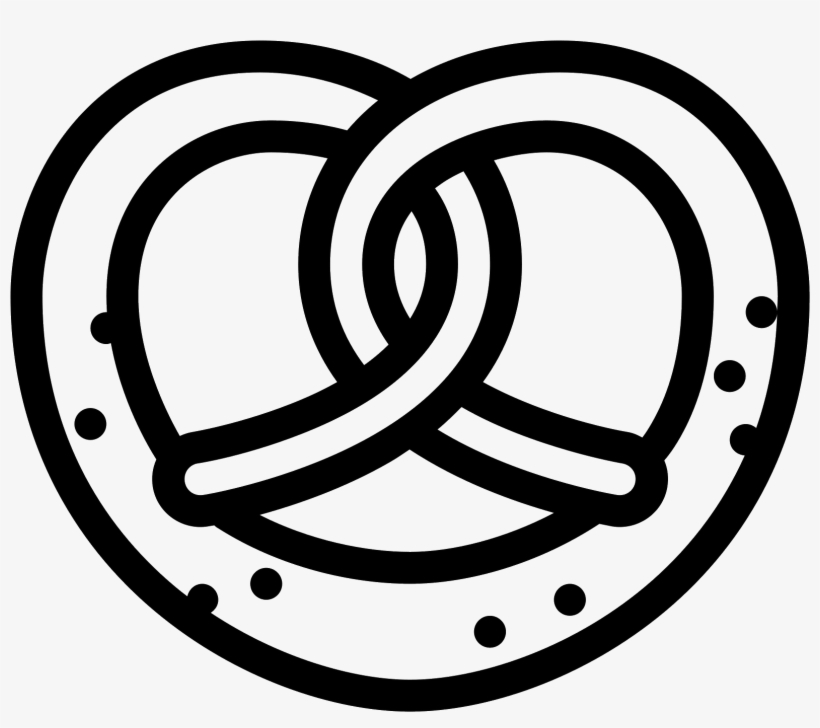 This Image Shows A Pretzel - Ppp, transparent png #4045791