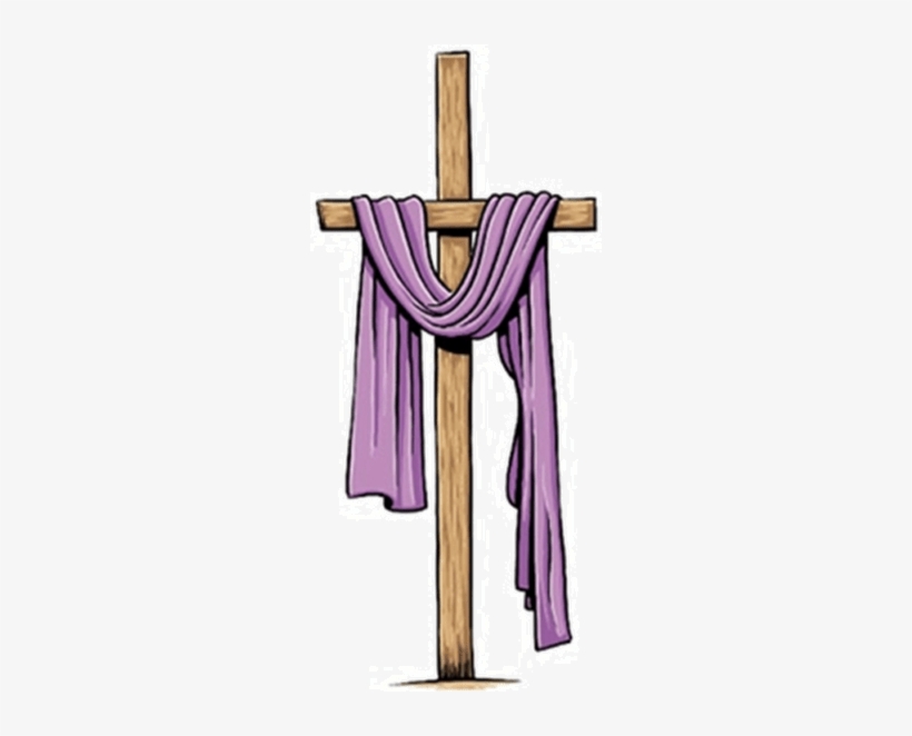 Thursday, 16th March 2017 Lent Cross - Holy Cross With Cloth, transparent png #4045974