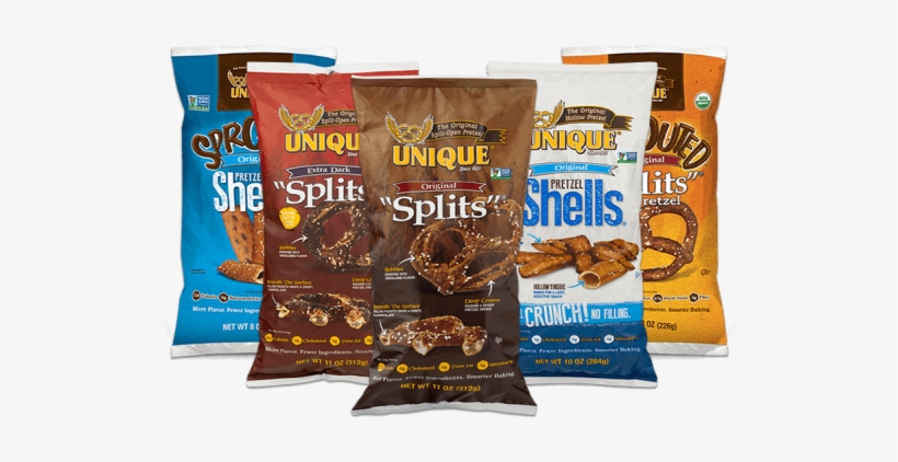 With 120 Years And 6 Generations Of Pretzel Baking - Unique Pretzels Shells 10 Oz Bags - Pack, transparent png #4046598