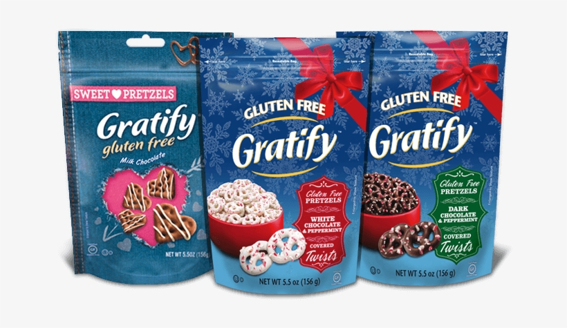 Seasonal Products - Gratify Gluten Free Pretzels, Dark Chocolate &, transparent png #4046654