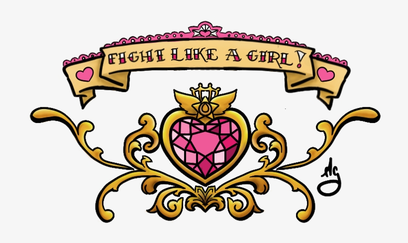 Fight Like A Girl Lower Back Piece By Miss-ag Pluspng - Fight Like A Girl Sailor Moon Tattoo, transparent png #4047154