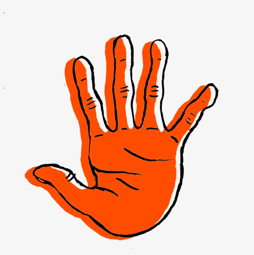 Open Palm - Hand, transparent png #4047180
