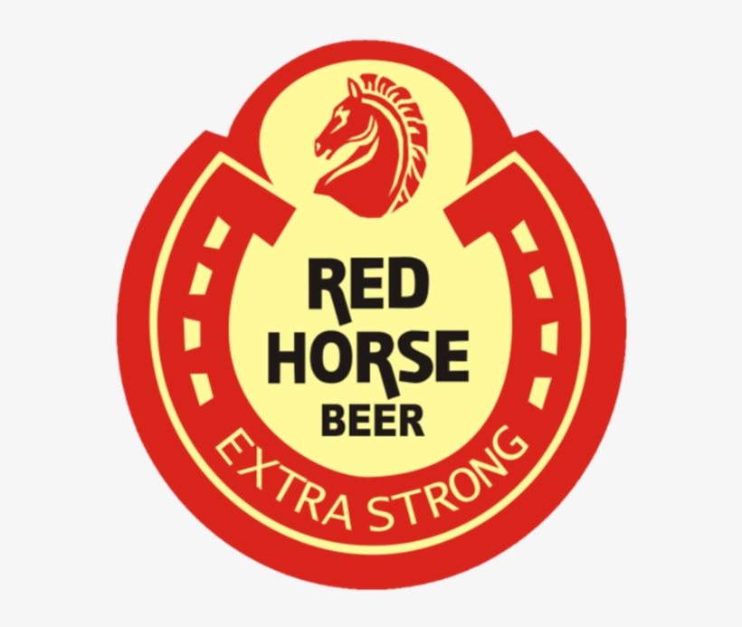 Red Horse Beer Beer Label - Red Horse Beer Logo, transparent png #4047349