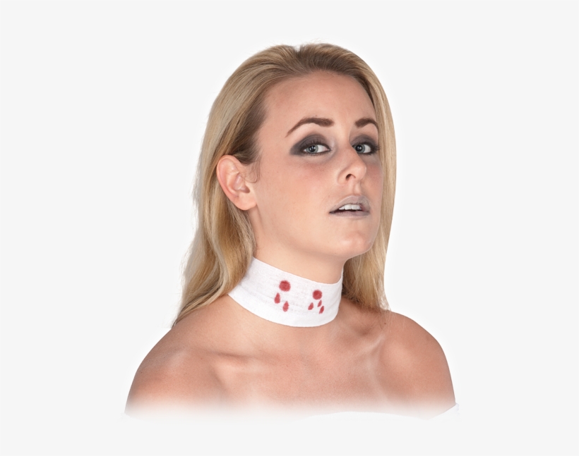 Vampire Bite Choker, transparent png #4047504