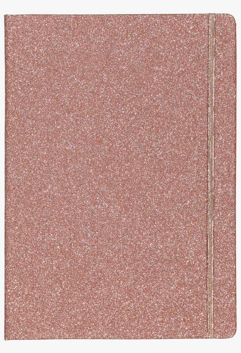 Large Buffalo Journal, Rose Gold Glitter - Leather, transparent png #4047552