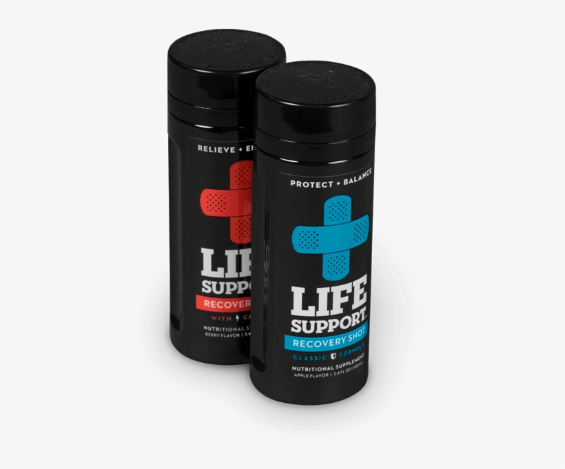 Life Support Mixed Pack - Life Support Hangover Cure, Red Label, 3.4 Oz, transparent png #4047632