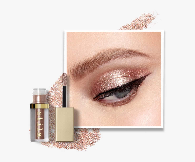 Eyes That Mesmerize - Stila Magnificent Metals Glitter & Glow Liquid, transparent png #4047692