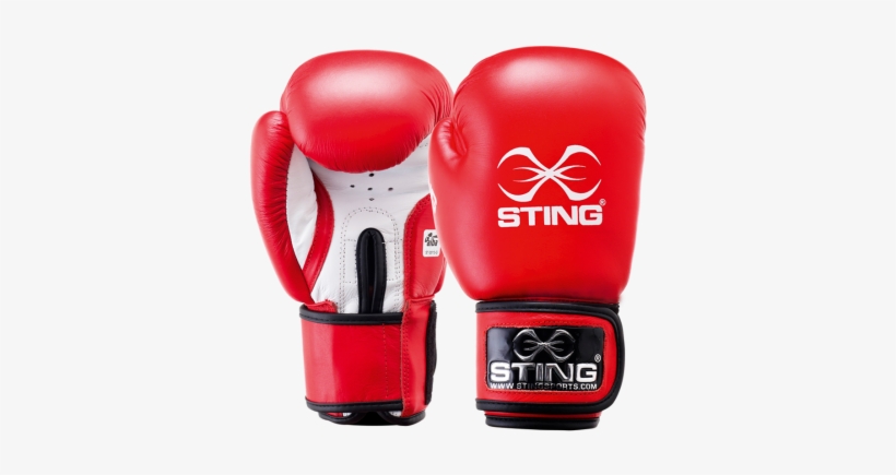 Sting Aiba Approved Competition Leather Boxing Gloves - Sting Competition Boxing Gloves, transparent png #4048312