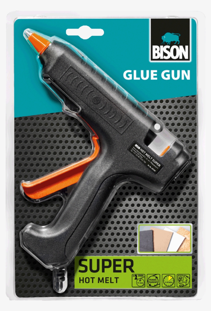 Glue Gun Super - Bison, transparent png #4048338