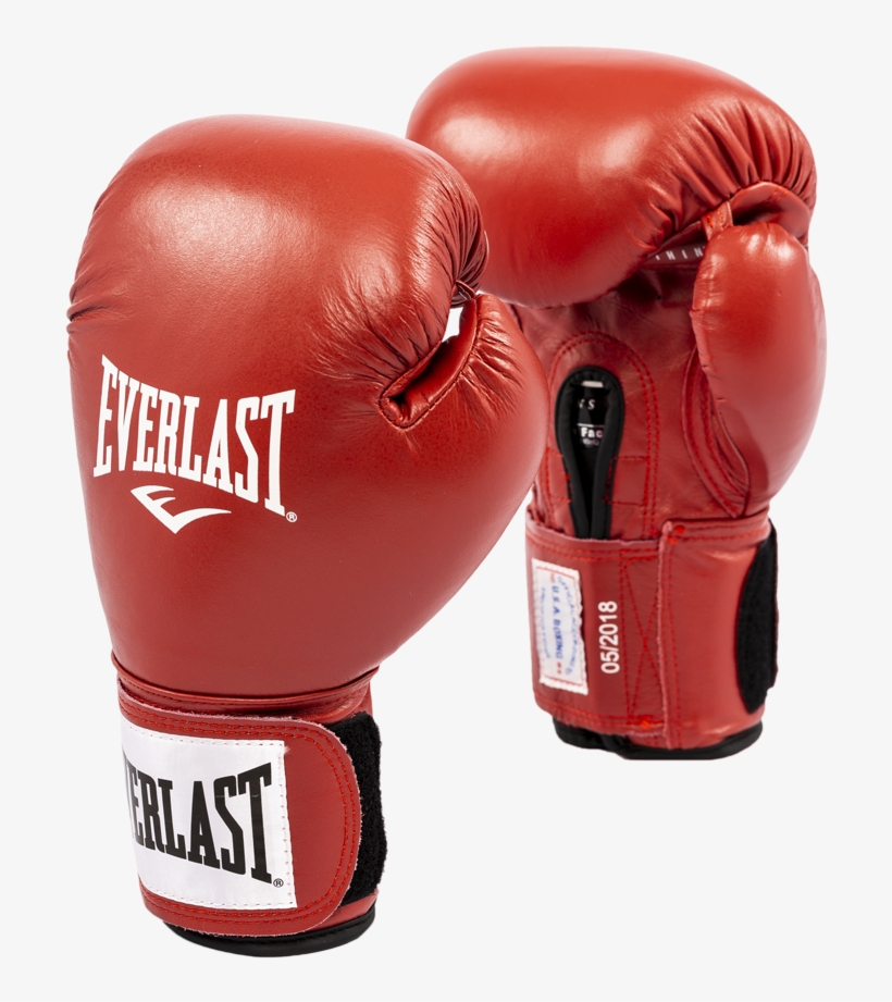Everlast Pro Style 12 Oz. Training Gloves - Red, transparent png #4048654