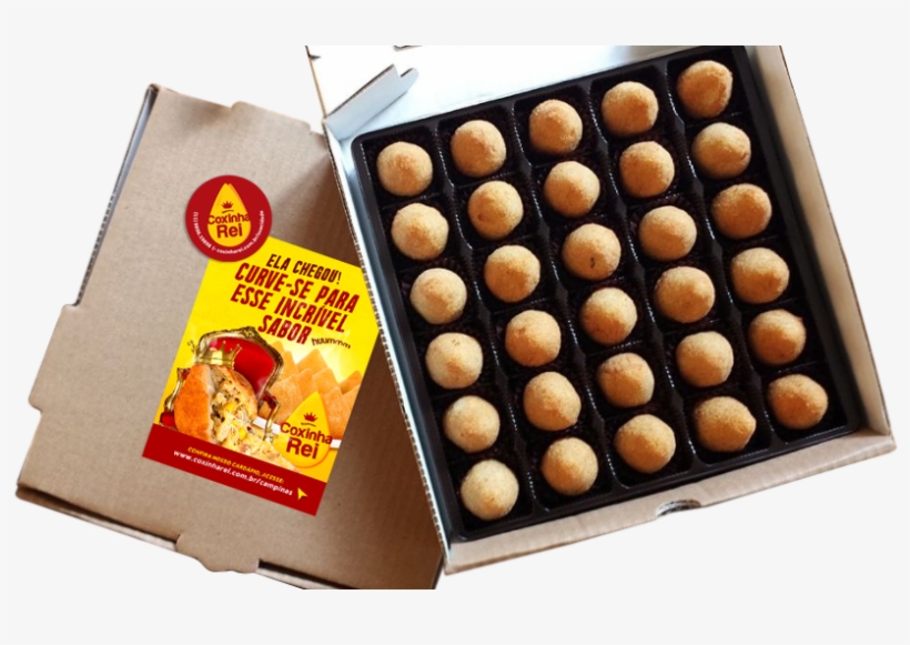 Coxinha Rei Encomendas 1 - Petiscos Brazuca, transparent png #4048655
