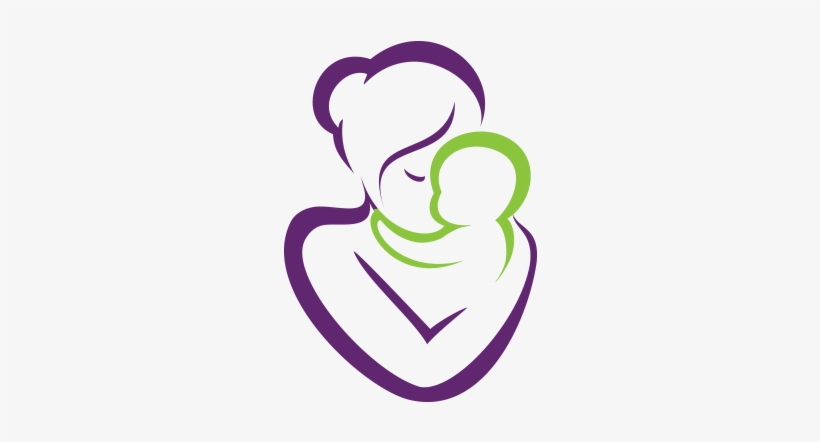 Mother And Baby Logo Png Classes Informed Birth Choices - Mom And Baby Clipart, transparent png #4048790