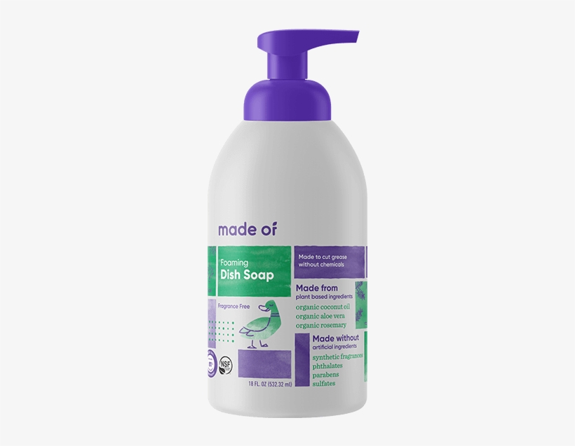 Foaming Organic Baby Bottle & Dish Soap, transparent png #4048860