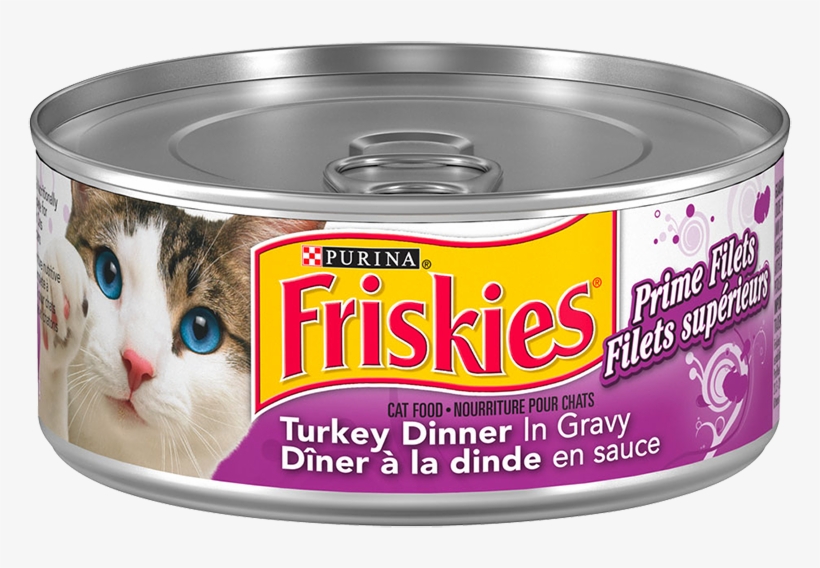 Friskies® Prime Filets Turkey Dinner In Gravy Cat Food - Friskies Turkey And Cheese, transparent png #4048910