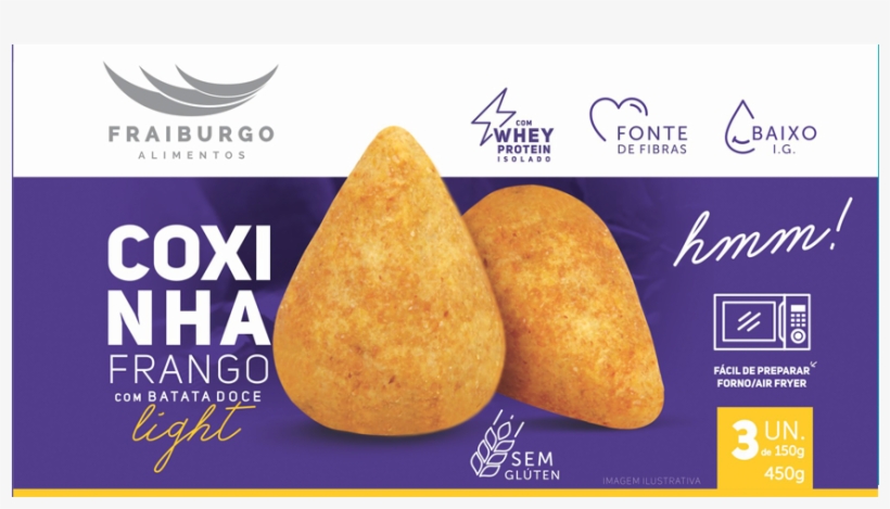 Coxinha De Frango Light - Coxinha, transparent png #4049085