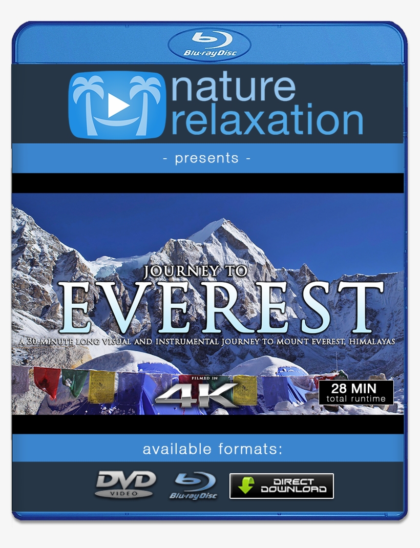 "journey To Everest" 4k Himalayas 30 Min Dynamic Nature - 4k Resolution, transparent png #4049173