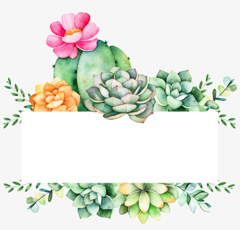 Easy To Grow Plants Cartoon Transparent - Cactus And Succulent Logo, transparent png #4049638