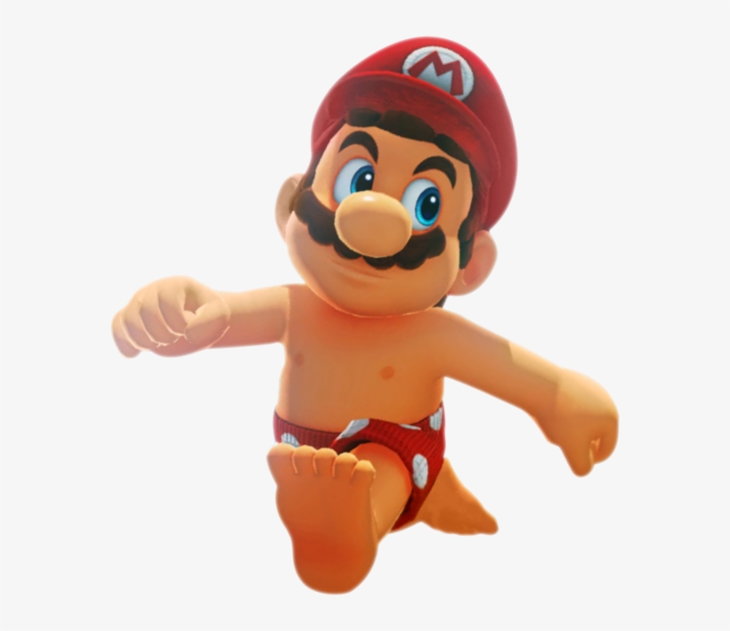 Mario Nipples - Super Mario Odyssey (nintendo Switch), transparent png #4049799