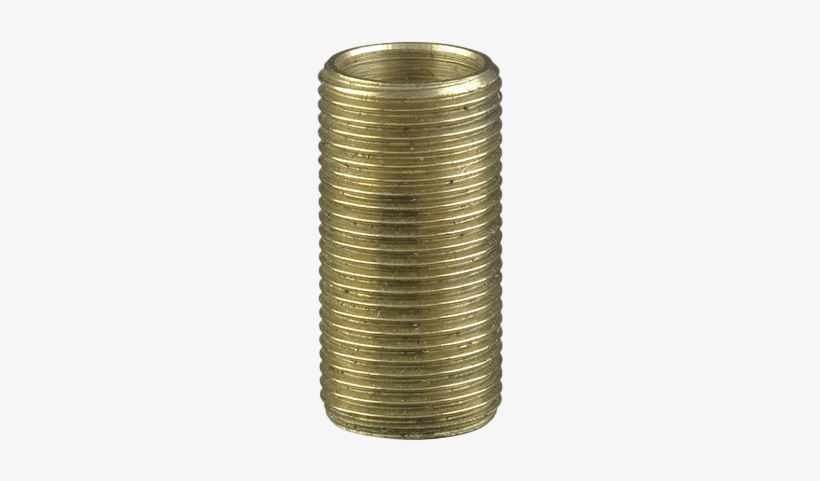 Conduit Nipple, Brass, 1/2-26 - Coin, transparent png #4050130