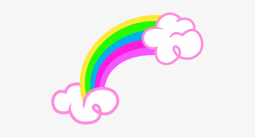Rainbow - My Little Pony Cutie Mark Rainbow, transparent png #4050455