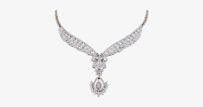 Diamond Necklace Png Home > Collection > Diamond > - Collar De Diamantes Png, transparent png #4050509