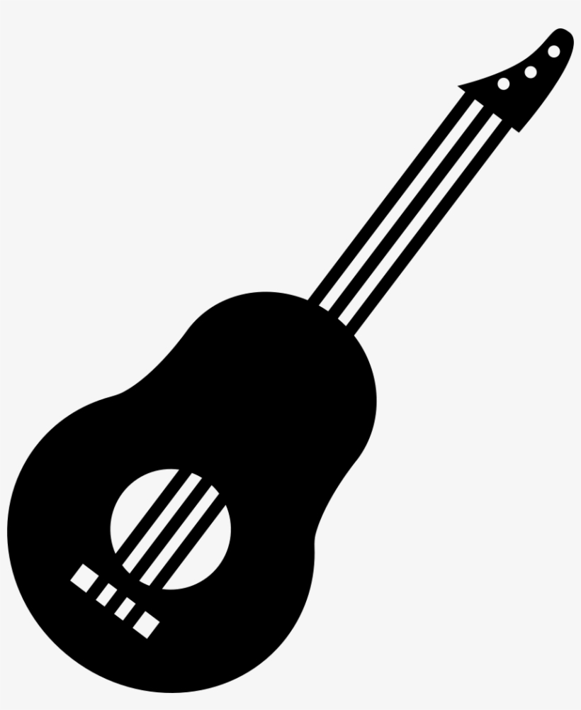 Png File - Guitar Png Flat Icon, transparent png #4050743