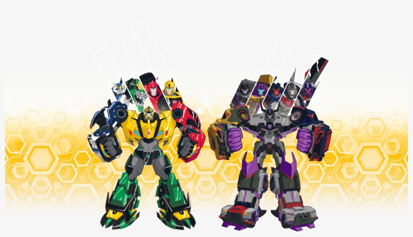 Bumblebee Leads A Team Of Heroic Autobots - Transformers Robots In Disguise Menasor, transparent png #4050930