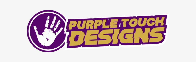 Purple Touch Designs Logo - Purple Touch Designs, transparent png #4051208